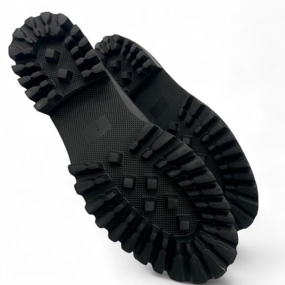 Aerosoles 7 New Women's Lilia Loafer Slip On Lug Modern Silver Buckle Women's - Picture 4 of 6